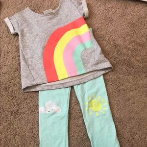 Cat & Jack Girls 5T Ensemble ☀️🌈